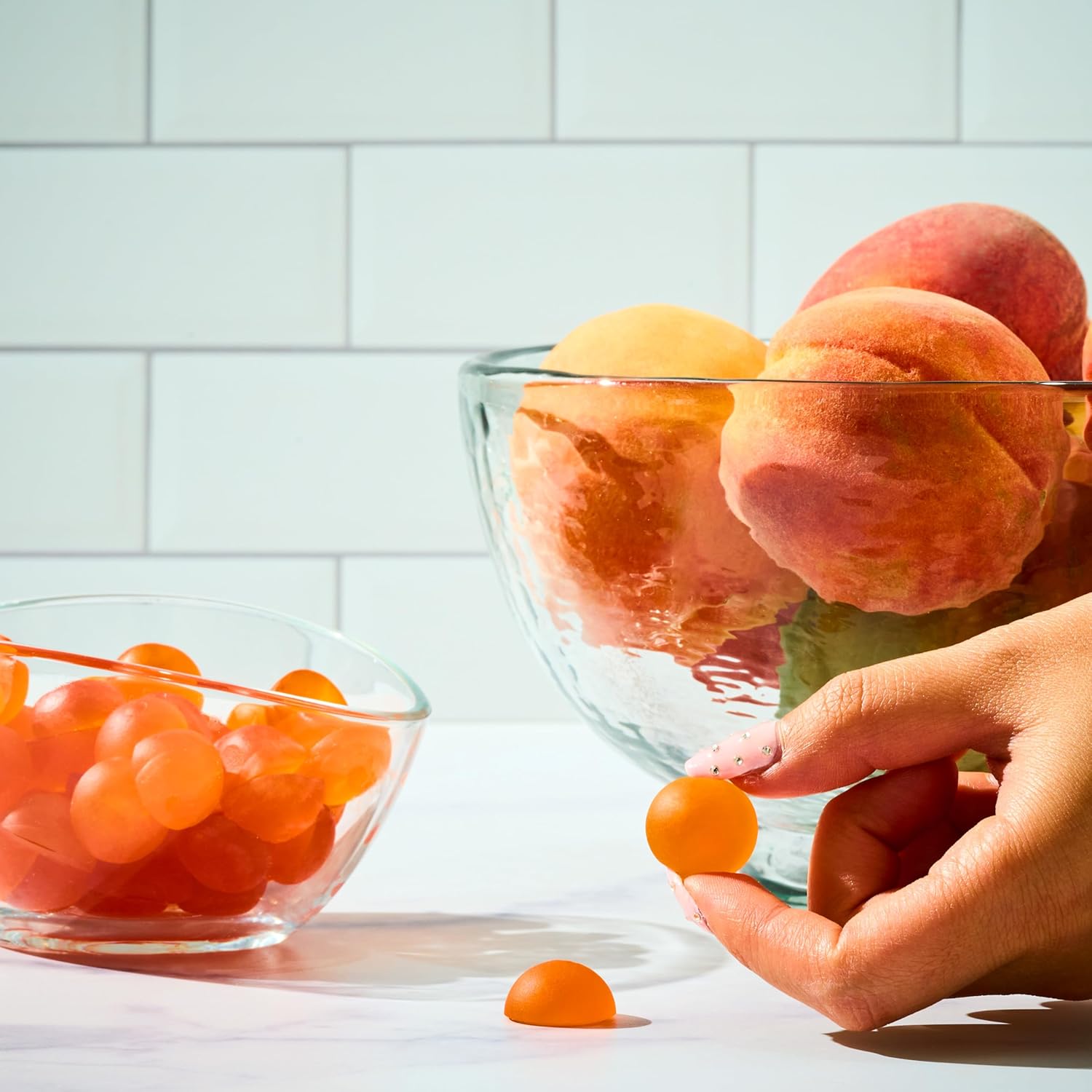 Peach Mango Flavored NatureWise CoQ10 Gummies - 100mg Heart Health Supplement - 180 Count Vegan Pectin-Based Antioxidant Gummies