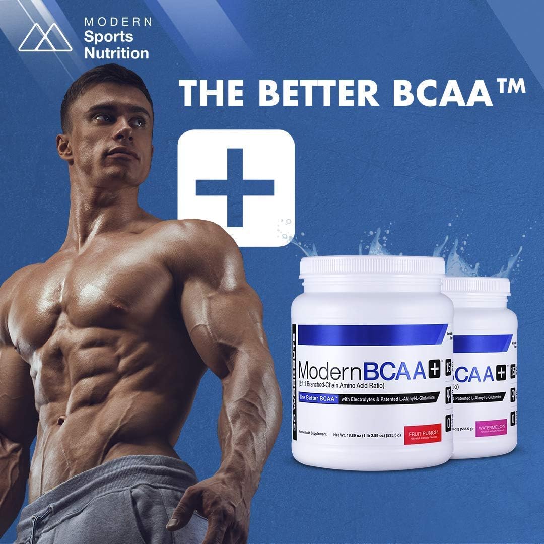 Peach Tea BCAA Powder Drink Mix - 30 Servings for Muscle Recovery & Essential Amino Acids