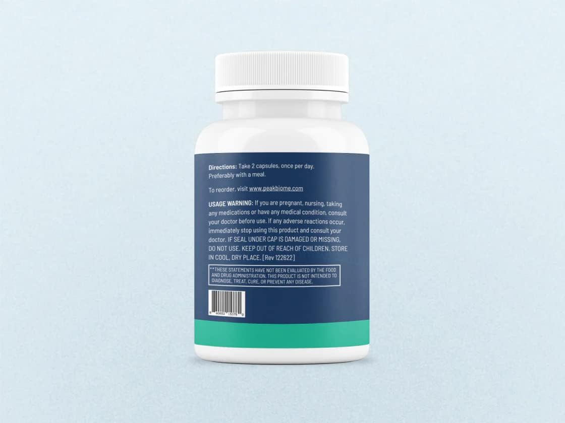 Peak Biome Joint Support Supplement with MSM & Hyaluronic Acid for Joint Comfort & Flexibility