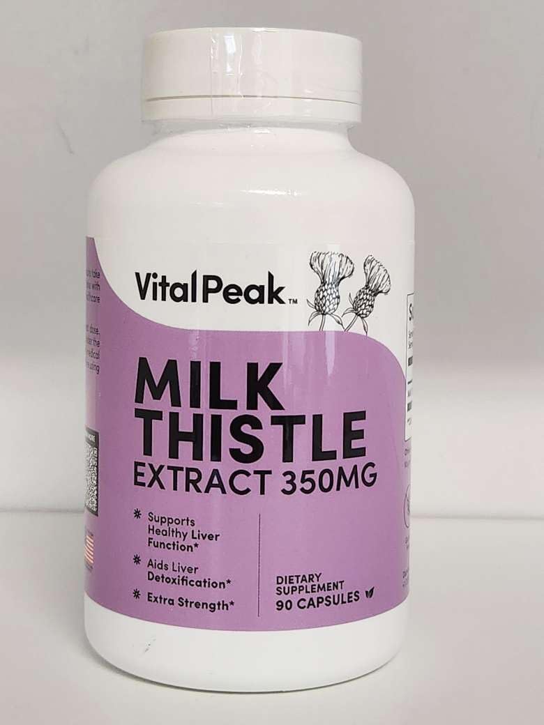 Peak Performance Milk Thistle Capsules for Optimal Vitality and Wellness