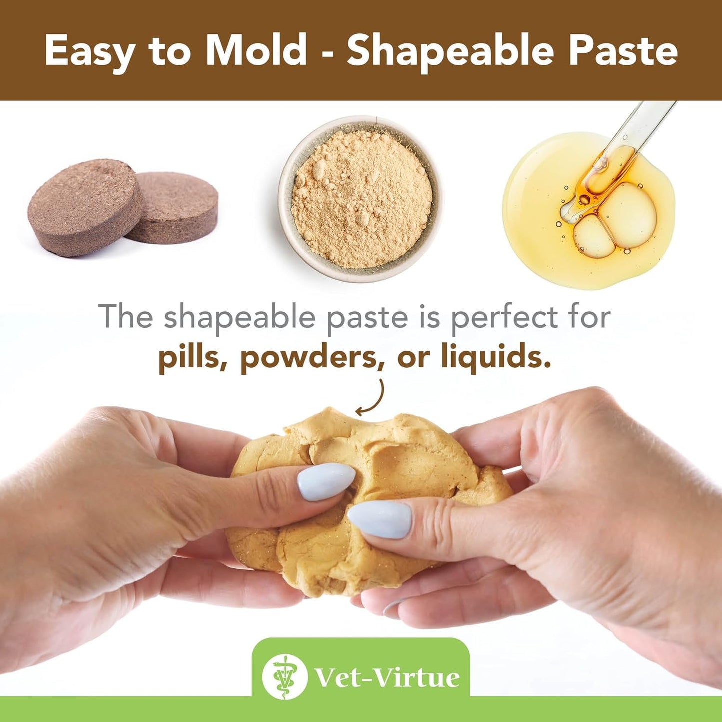 Peanut Butter Pill Masking Paste for Dogs - Natural Ingredients, Perfect Pet Medicine Treats to Hide Pills & Capsules, Packed with Flavor
