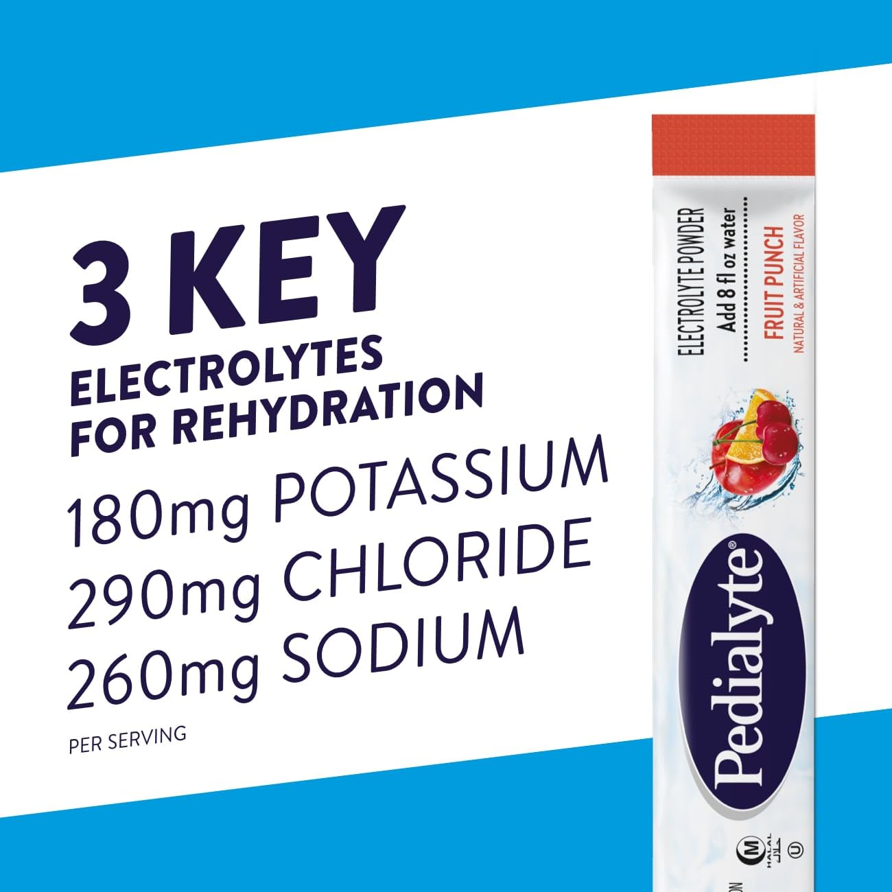 Pedialyte Electrolyte Powder Packets Variety Pack 8 Count x 3 Hydration Drink Single-Serving Powder Packets - BoostGo Australia
