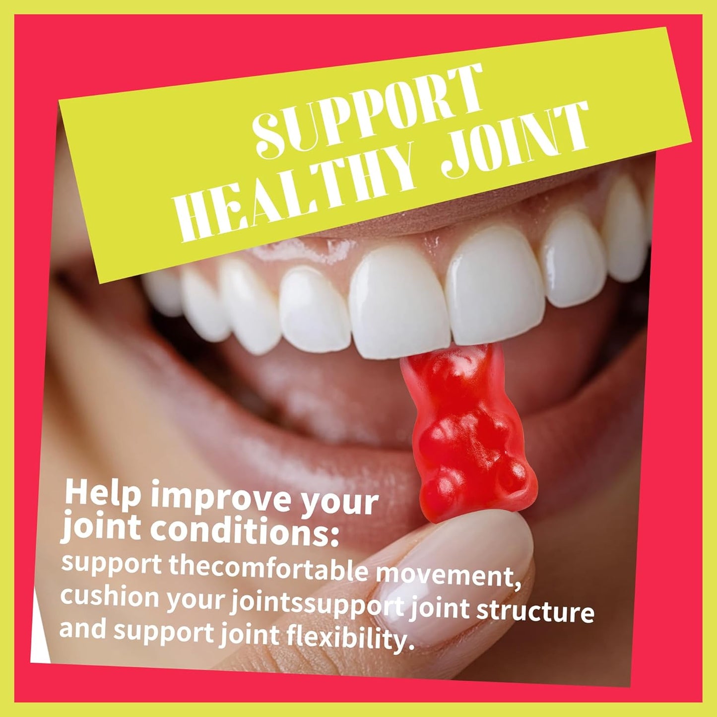 Pets Purest Glucosamine Chondroitin Gummies with MSM & Elderberry - Joint & Immune Support (2 Pack, Strawberry Flavor)