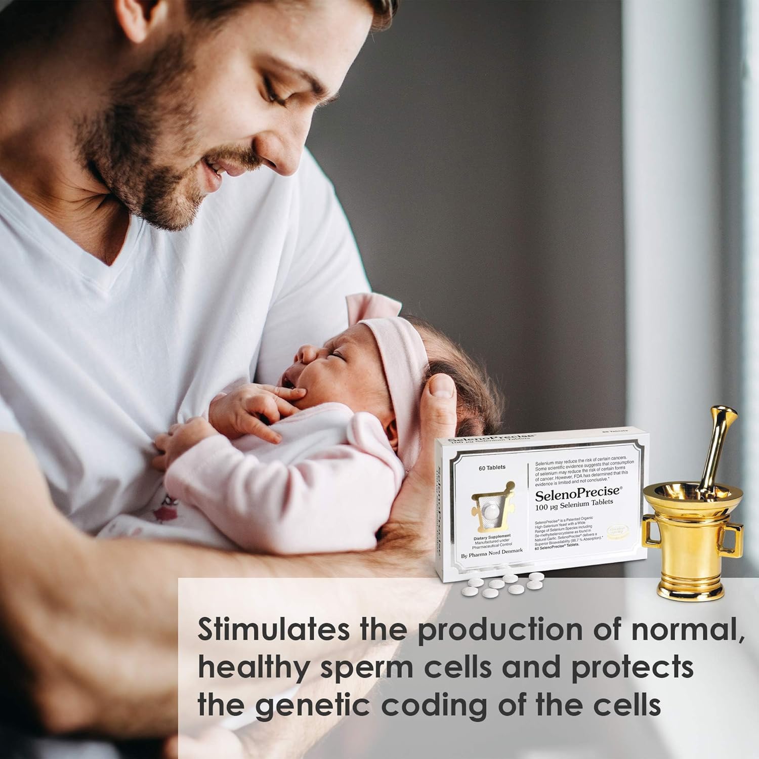 Pharma Nord SelenoPrecise: High Absorption Organic Selenium Supplement for Thyroid, Immune System, Prostate & Heart Health - 100 mcg Tabs