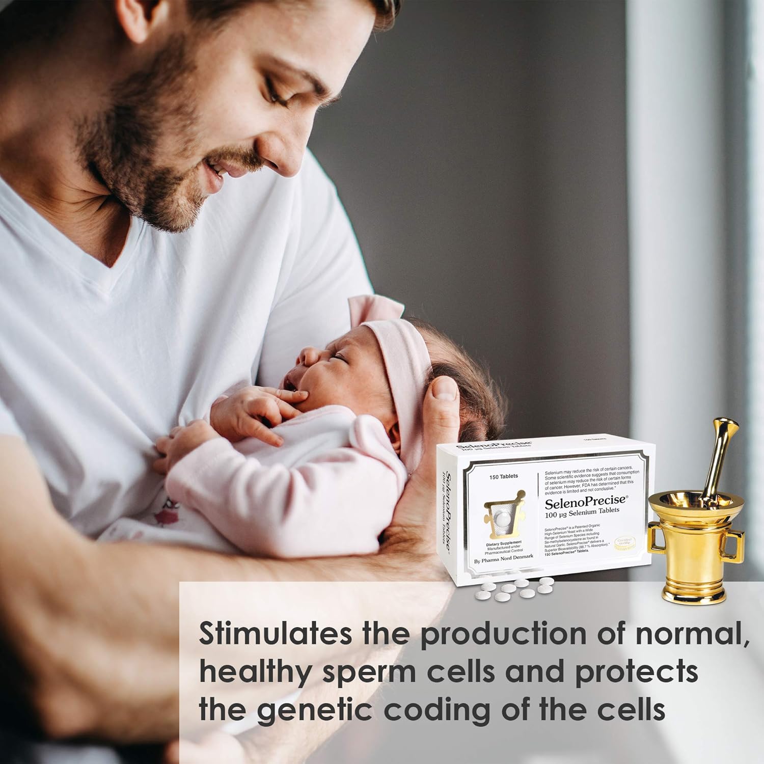 Pharma Nord SelenoPrecise Selenium Supplement for Thyroid, Immune System, Prostate & Heart Health - 100 mcg Tabs - 88.7% Absorption率