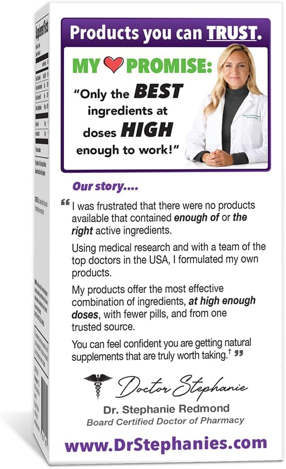 Pharmaganics Dr. Stephanie's Nerve Miracle 4 Pack - Supports Healthy Nerves, Legs, and Feet with Alpha Lipoic Acid and Horse Chestnut - BoostGo Australia