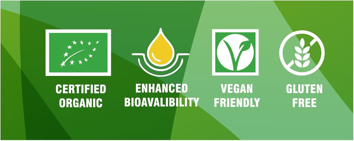 PHARMAKON Organic Sprouted Garlic Capsules (90 Count) - Reduced Odor, Wholesome Supplement