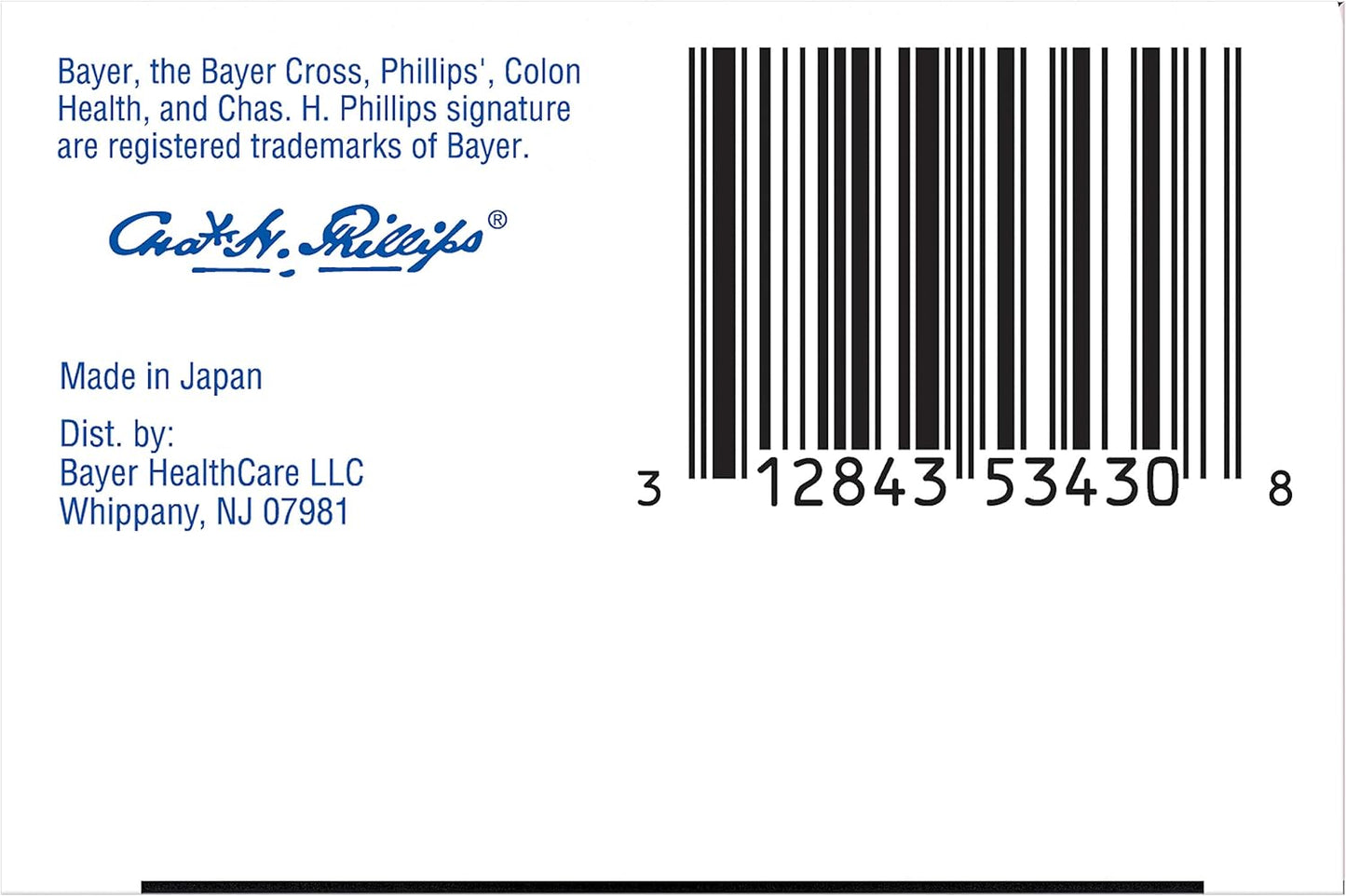 Phillips Colon Health Probiotic Supplement 6-Pack - 30 Capsules Each