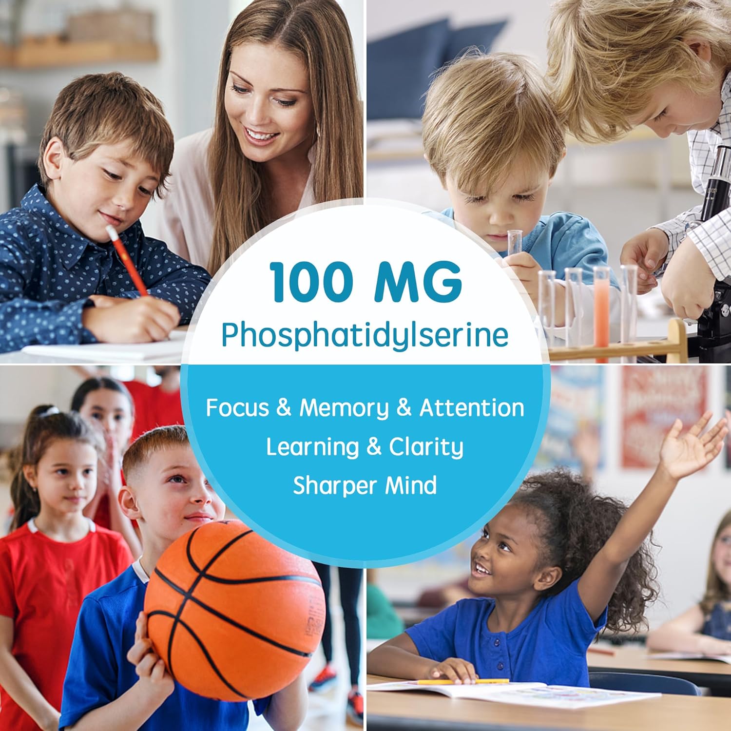 Phosphatidylserine Supplement with Beet Root Gummies - Nextdia 100mg Formula