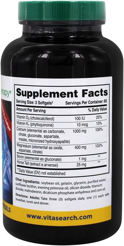Phytotherapy Rx Calcium Liquid Softgel - 180 Softgels - 1 Pack