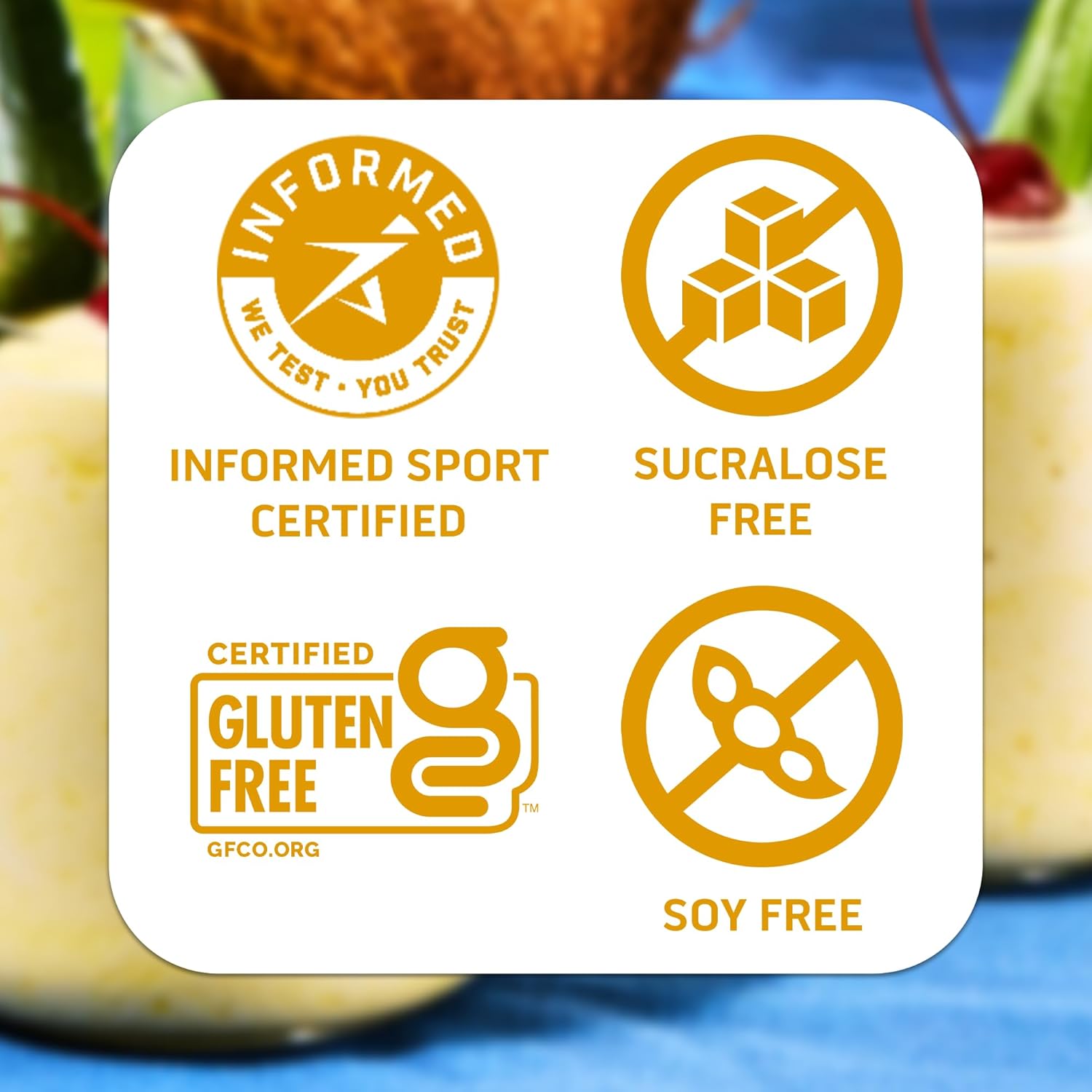 Pineapple Coconut Clear Whey Protein Isolate by Ascent - High-Quality Protein Supplement