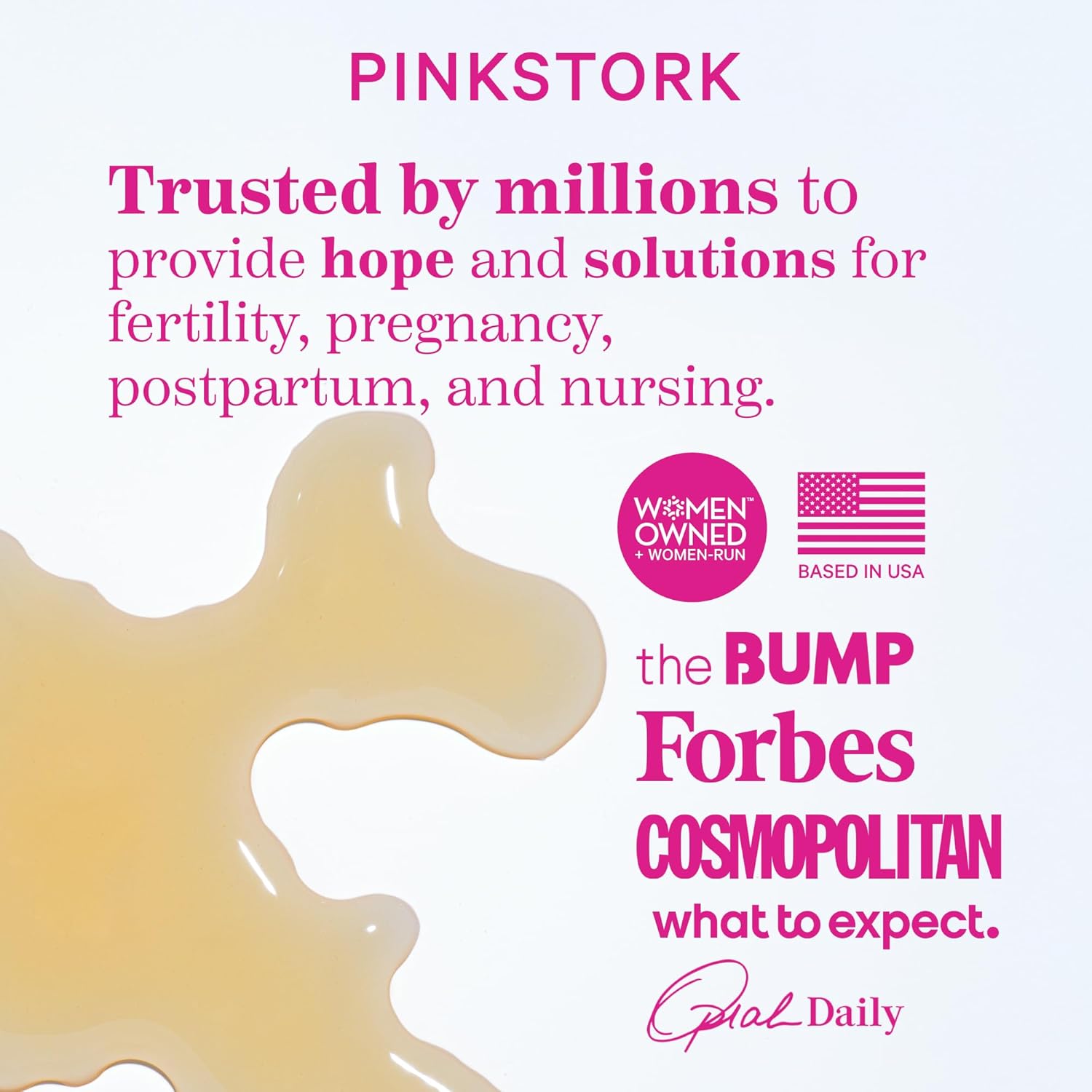 Pink Stork Labor Prep and Recovery Tincture with Red Raspberry Leaf - Natural Third Trimester & Postpartum Support - 9 Herbs for Gentle Birth, Uterine Support, & Hormone Balance - 2 oz Bottle - BoostGo Australia