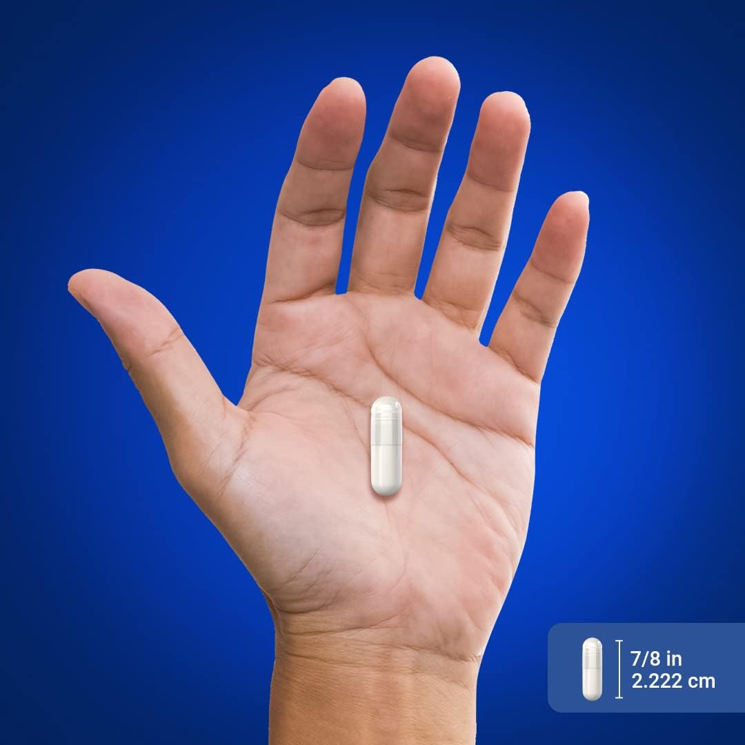 Piping Rock Pantothenic Acid 500mg Capsules - 180 Count B Vitamin Supplement, Non-GMO & Gluten Free