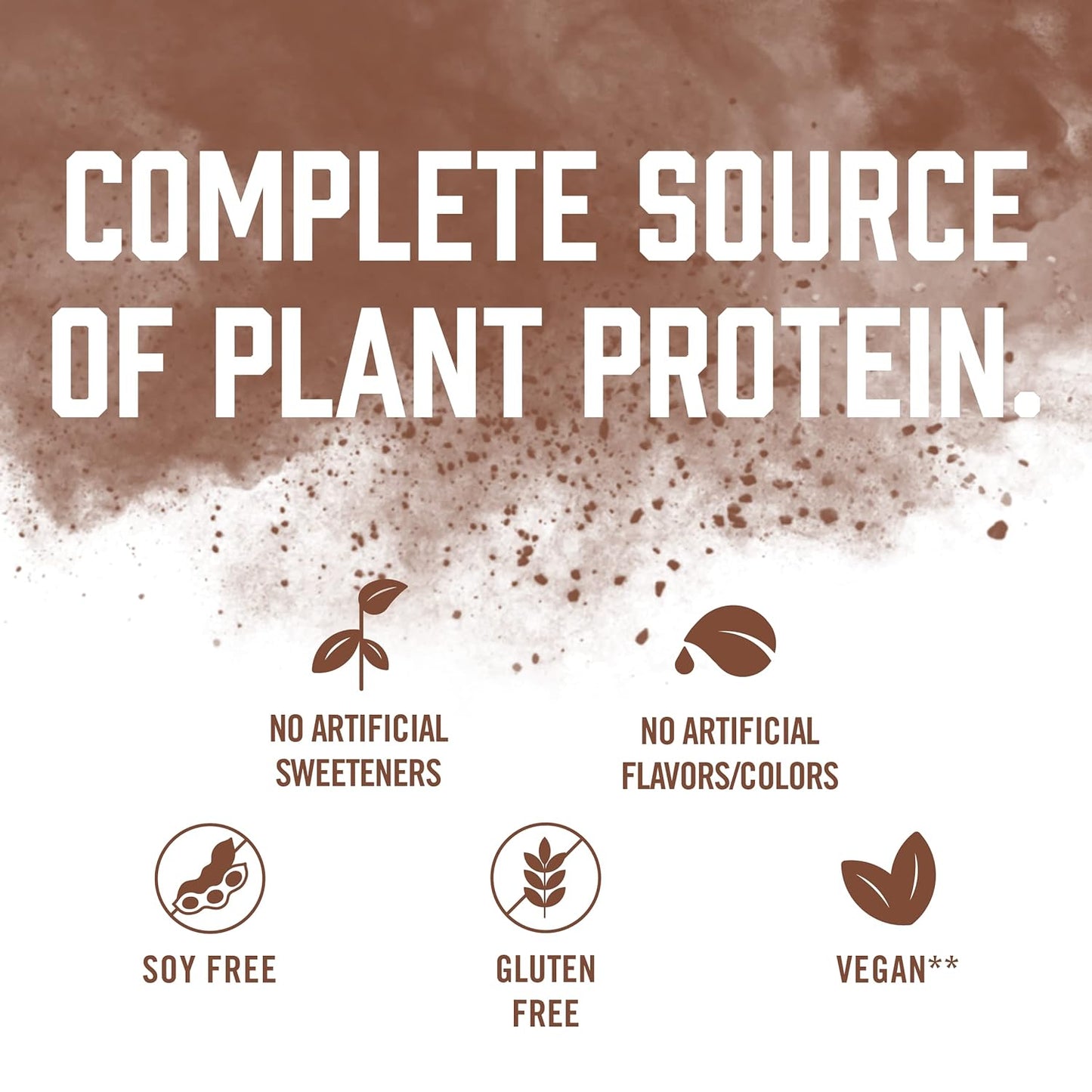 Plant-Based Chocolate Protein Powder - BioSteel Vegan Powder, NSF Certified, 1.8 lbs, 22g Protein, 25 Servings - Brown Rice, Pea, & Pumpkin Seed Blend