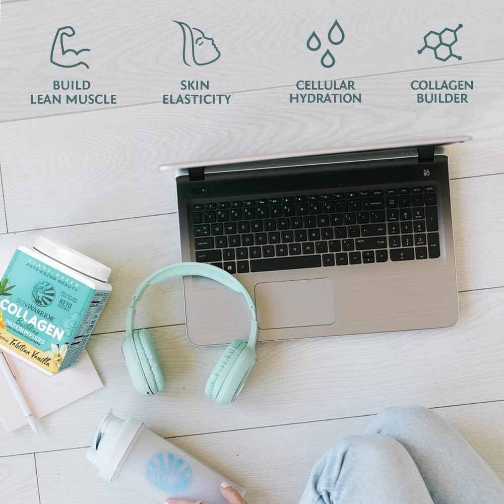 Plant-Based Collagen Building & Creatine Powder Bundle | Vegan Vanilla & Unflavored, 20 & 60 Servings