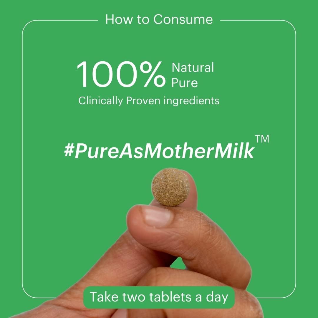 Plant Based Collagen Type 1 & 3 Tablets for Skin Radiance - 60 Tablets for Men and Women
