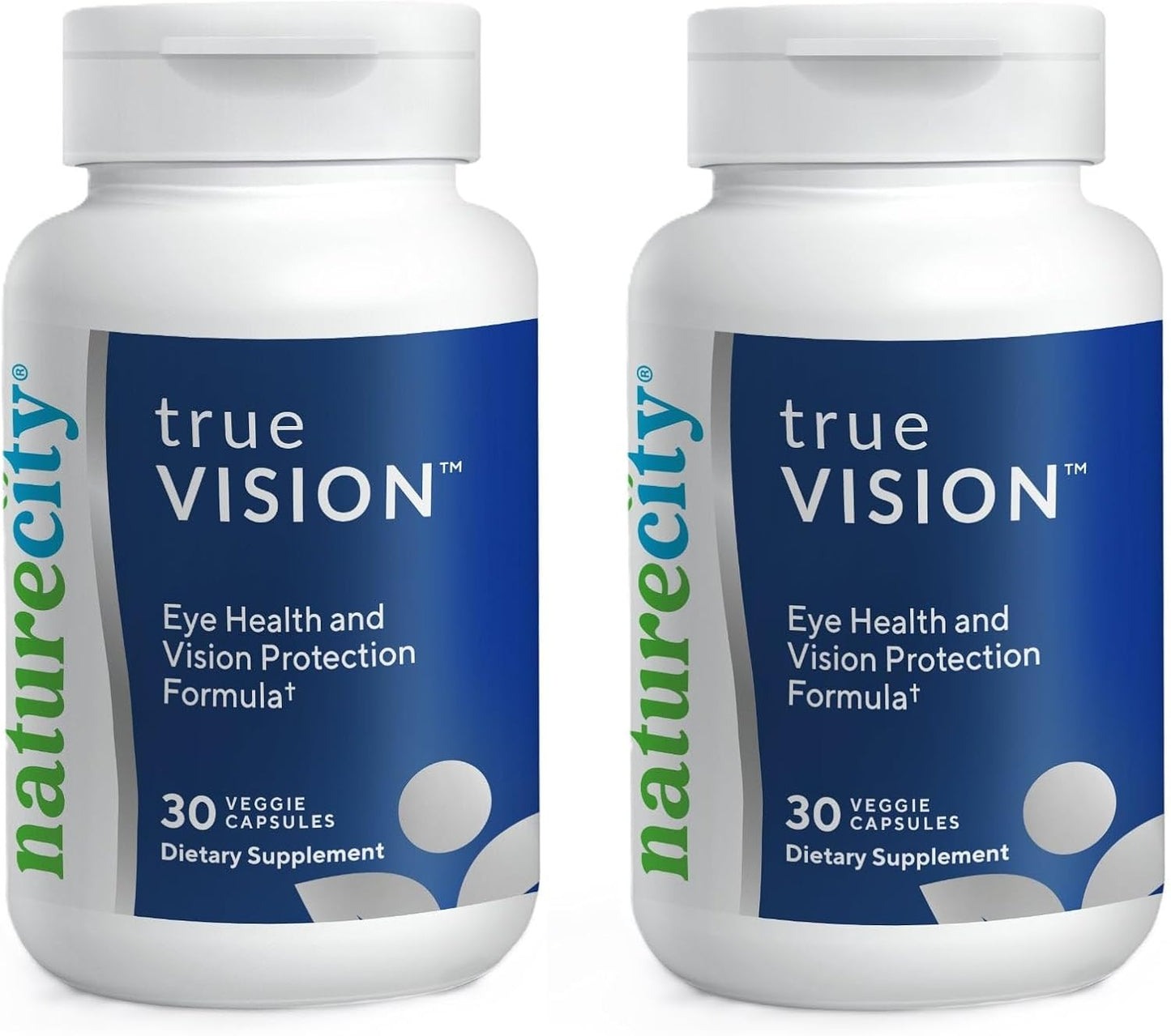 Plant-Based Eye Health Supplement with Lutein, Zeaxanthin, and Saffron - Supports Central and Night Vision, Blue Light Protection - 60 Veggie Capsules