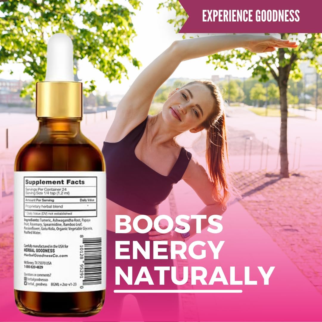 Plant-Based Herbal Extract for Skin, Hair & Nails - 2oz Bottle - Liquid Collagen Alternative with Biotin & Horsetail for Women