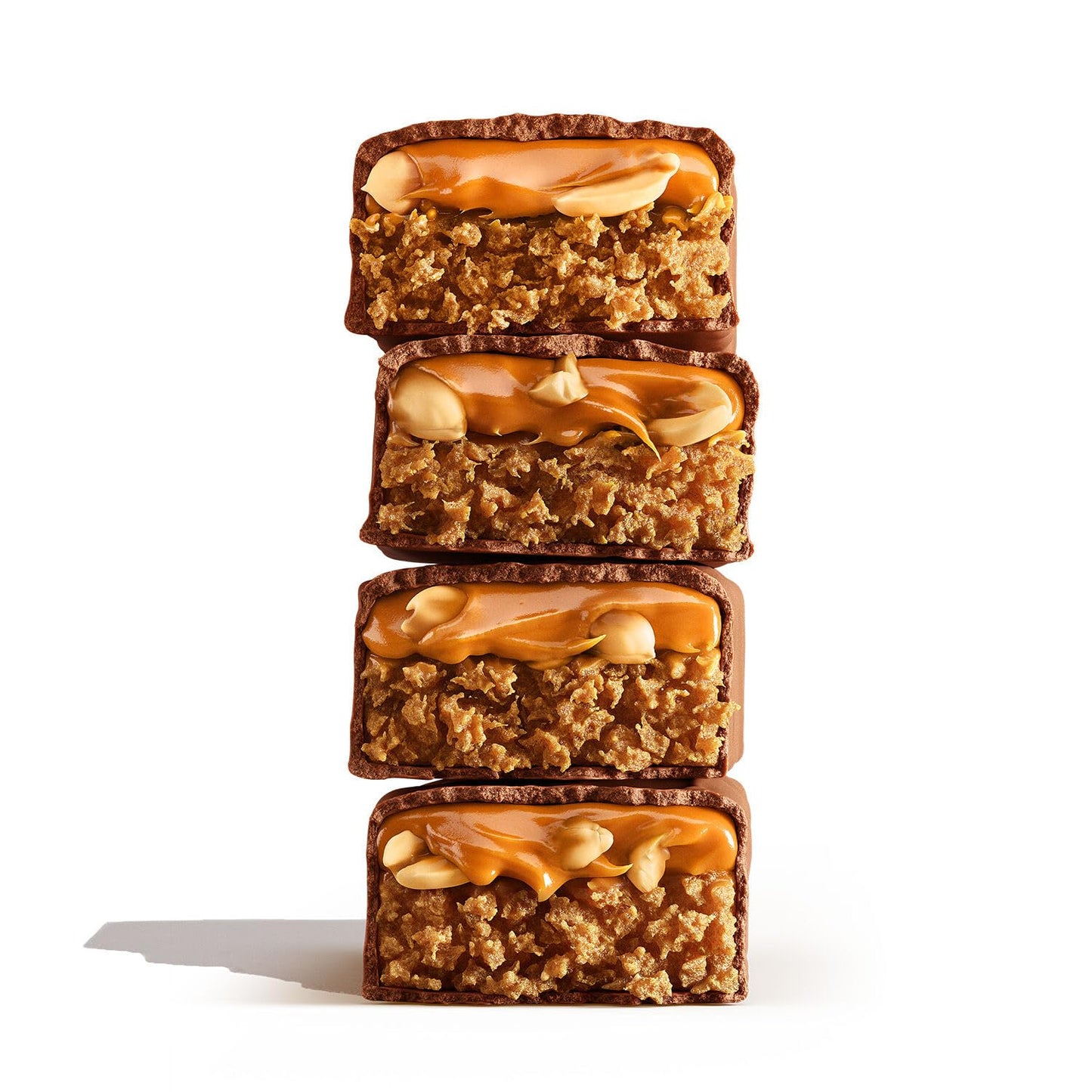 Plant-Based Huel Protein Bars with Peanut Caramel Flavor - 13g Protein, 27 Vitamins & Minerals, Low Sugar - Vegan Snack, 12 Pack