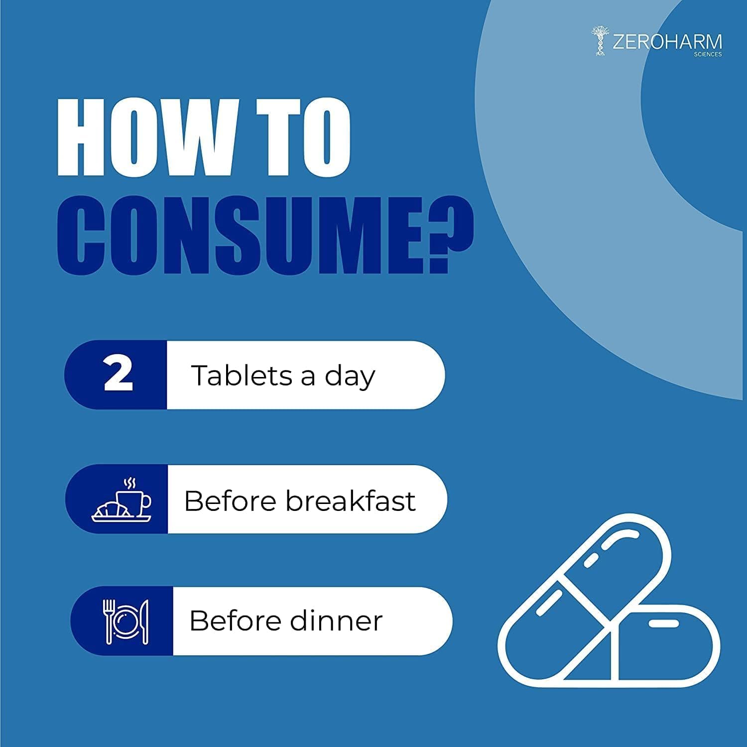 Plant-Based Iron Folic Zinc Tablets with Energy Boosting Benefits for Anemia & Athletic Performance