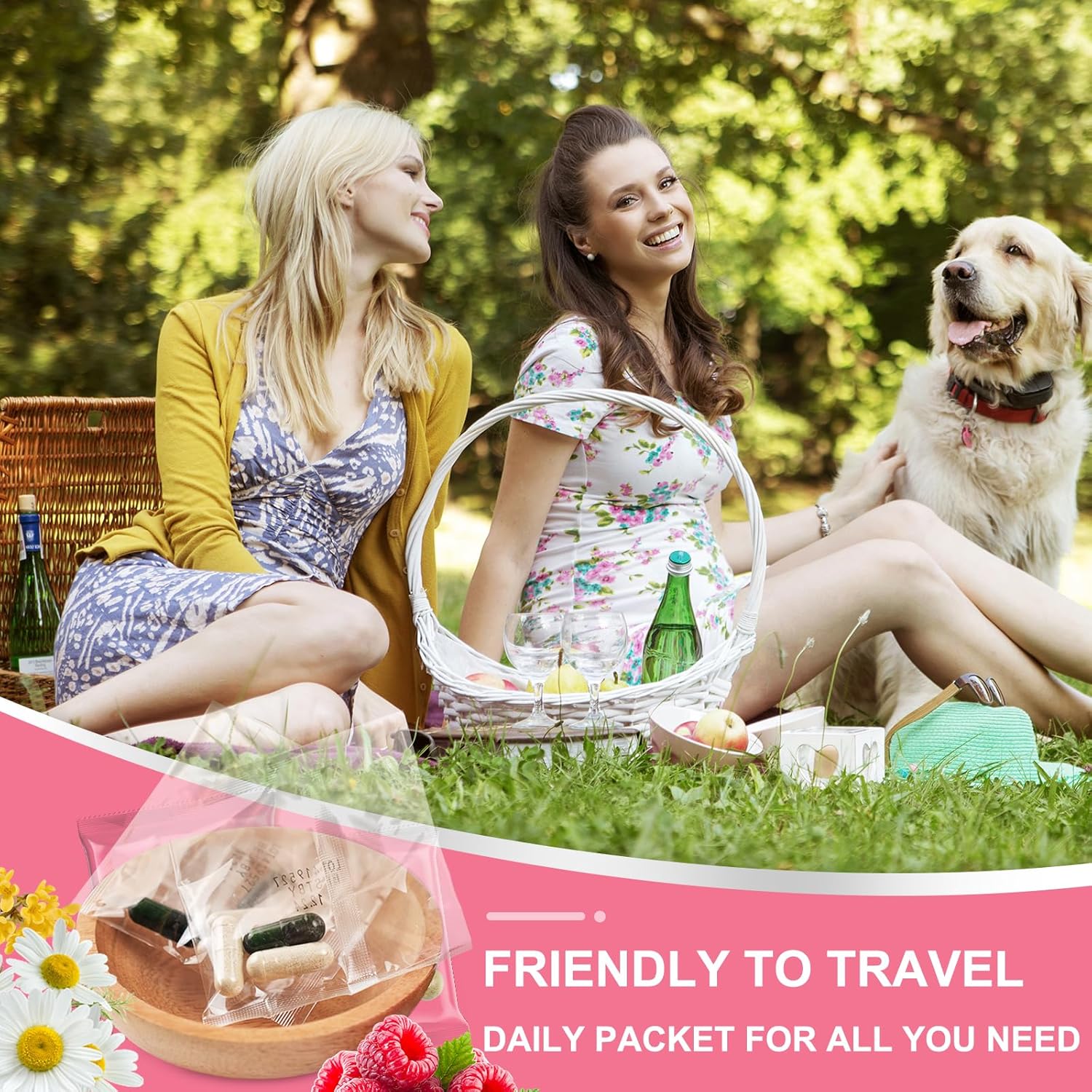 Plant-Based Menopause & PMS Relief Supplement with Magnesium, Black Cohosh, St Johns Wort, Vitex, Ashwagandha & B6 - 30 Servings