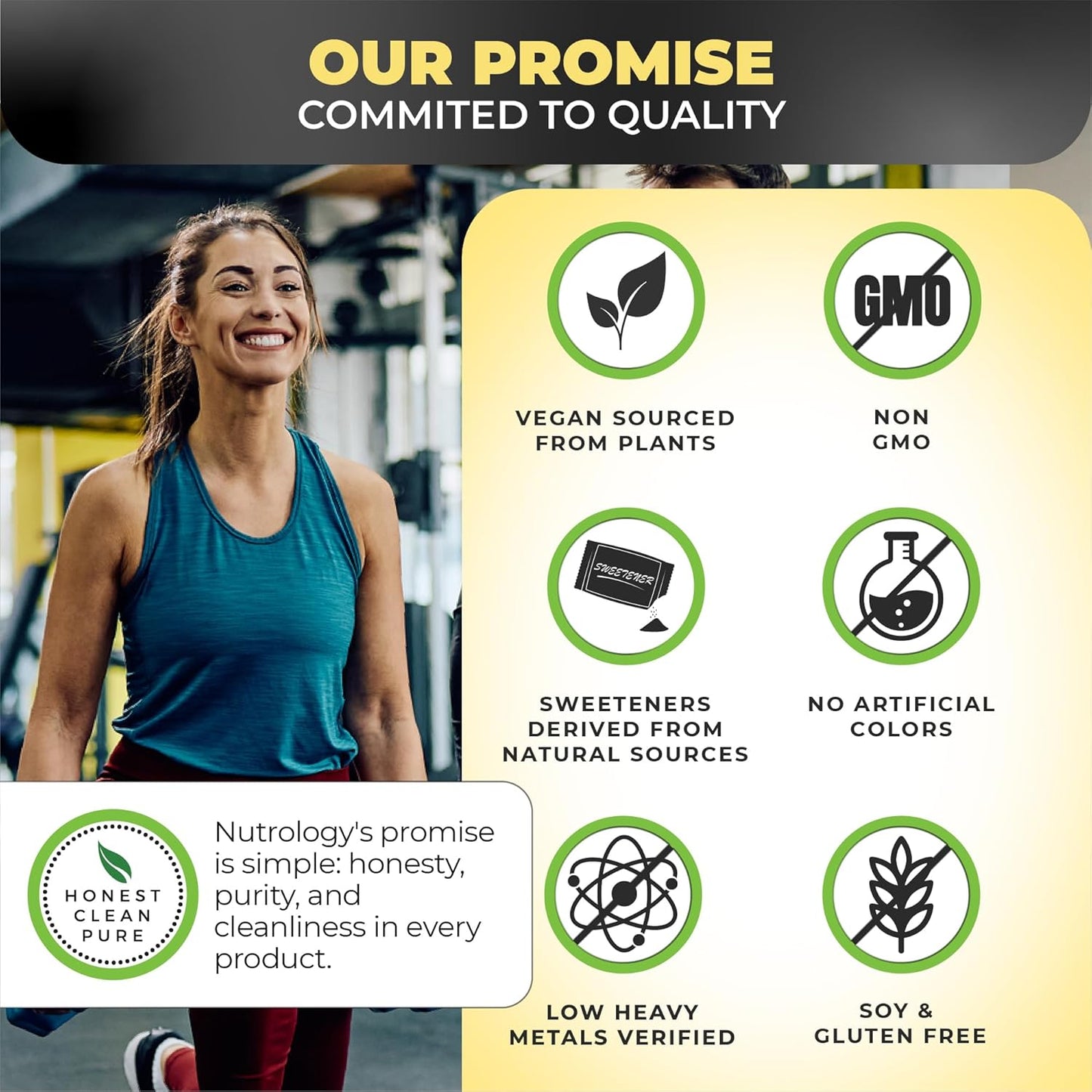 Plant-Based Nutrology BCAA Powder - Lemonade Flavor, 2:1:1 Amino Acids for Pre & Post Workout Recovery, Vegan, Gluten-Free, Non-GMO - 30 Servings - BoostGo Australia