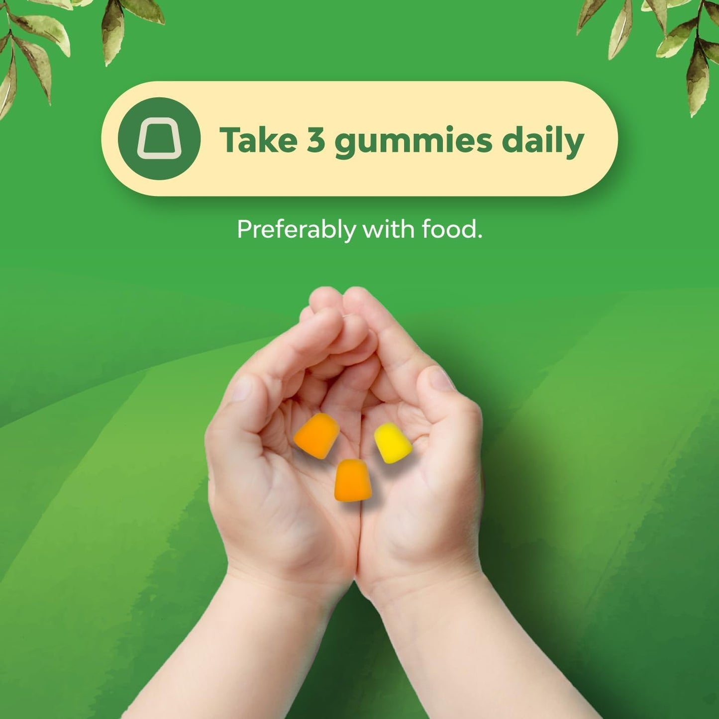 Plant Based Omega 3 and Vitamin D Gummy Bundle for Kids - Vision, Immunity, Focus, Muscle, Teeth, Bone Health - Chewable Immune Support for Toddlers - BoostGo Australia