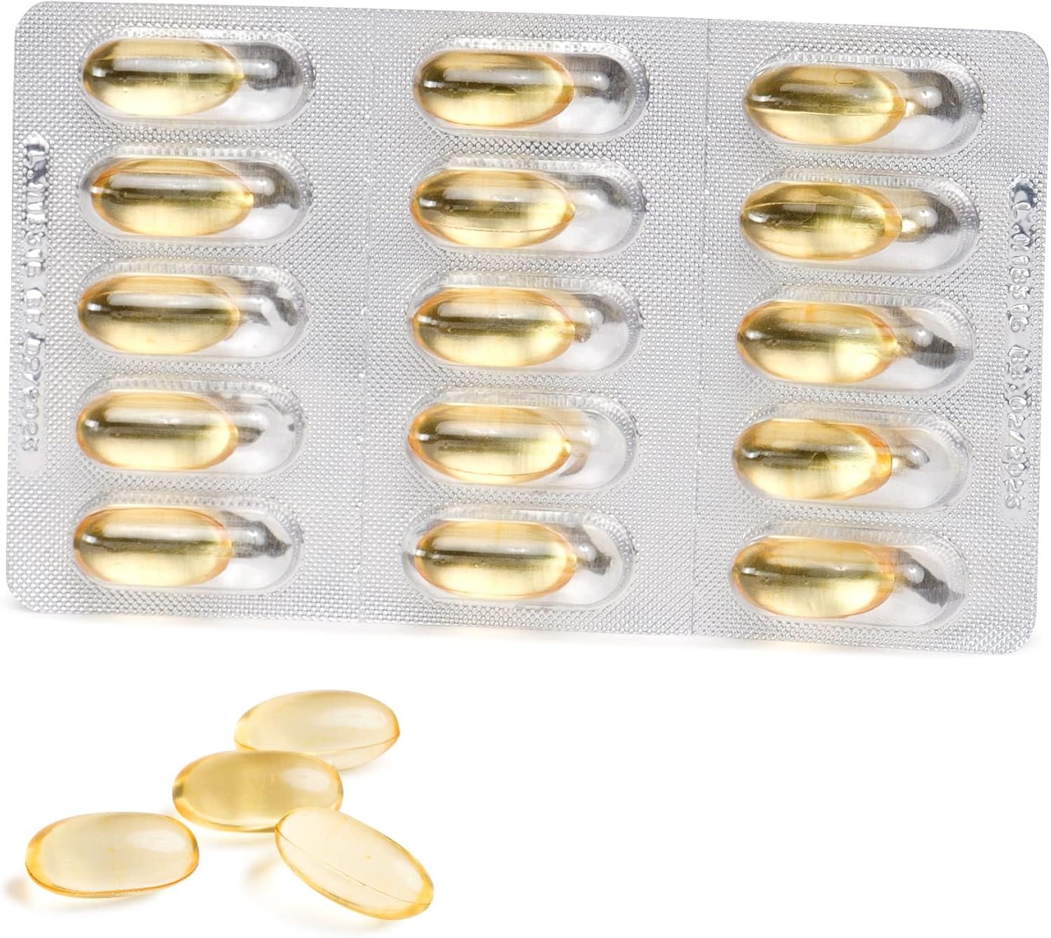 Plant-Based Omega-3 Supplement with Algal Oil, Vitamin E - 60 Capsules, 250mg DHA, 125mg EPA - Vegan Society Certified