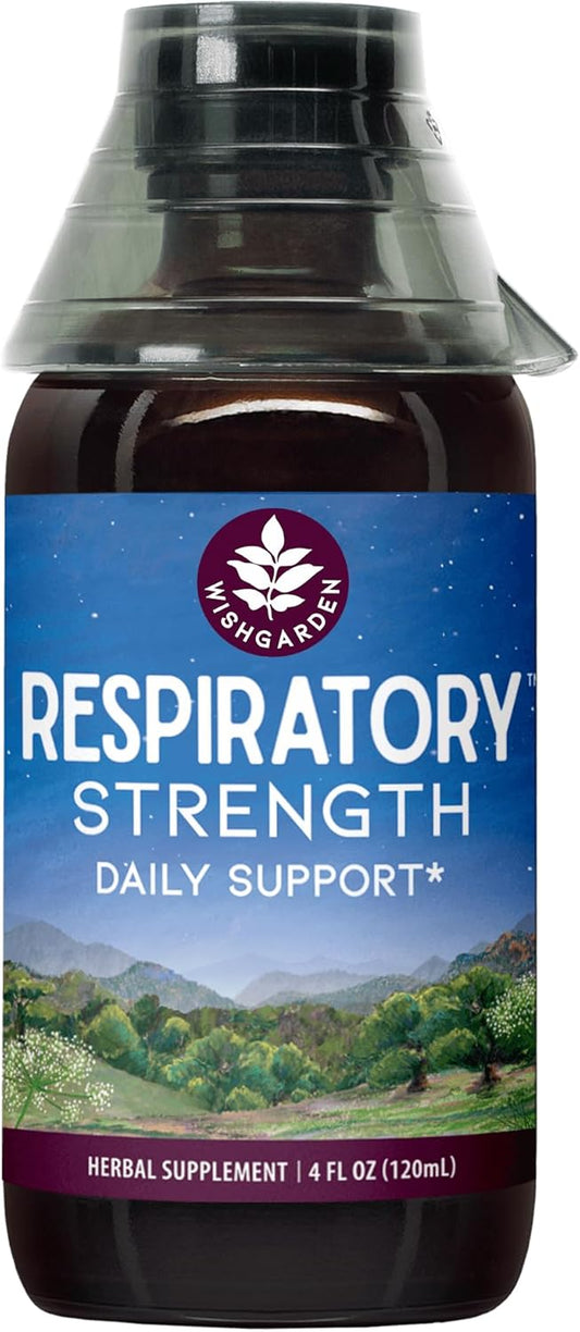 Plant-Based Respiratory Support Supplement with Mullein & Elecampane - Boost Lung Resilience & Efficiency - 4oz