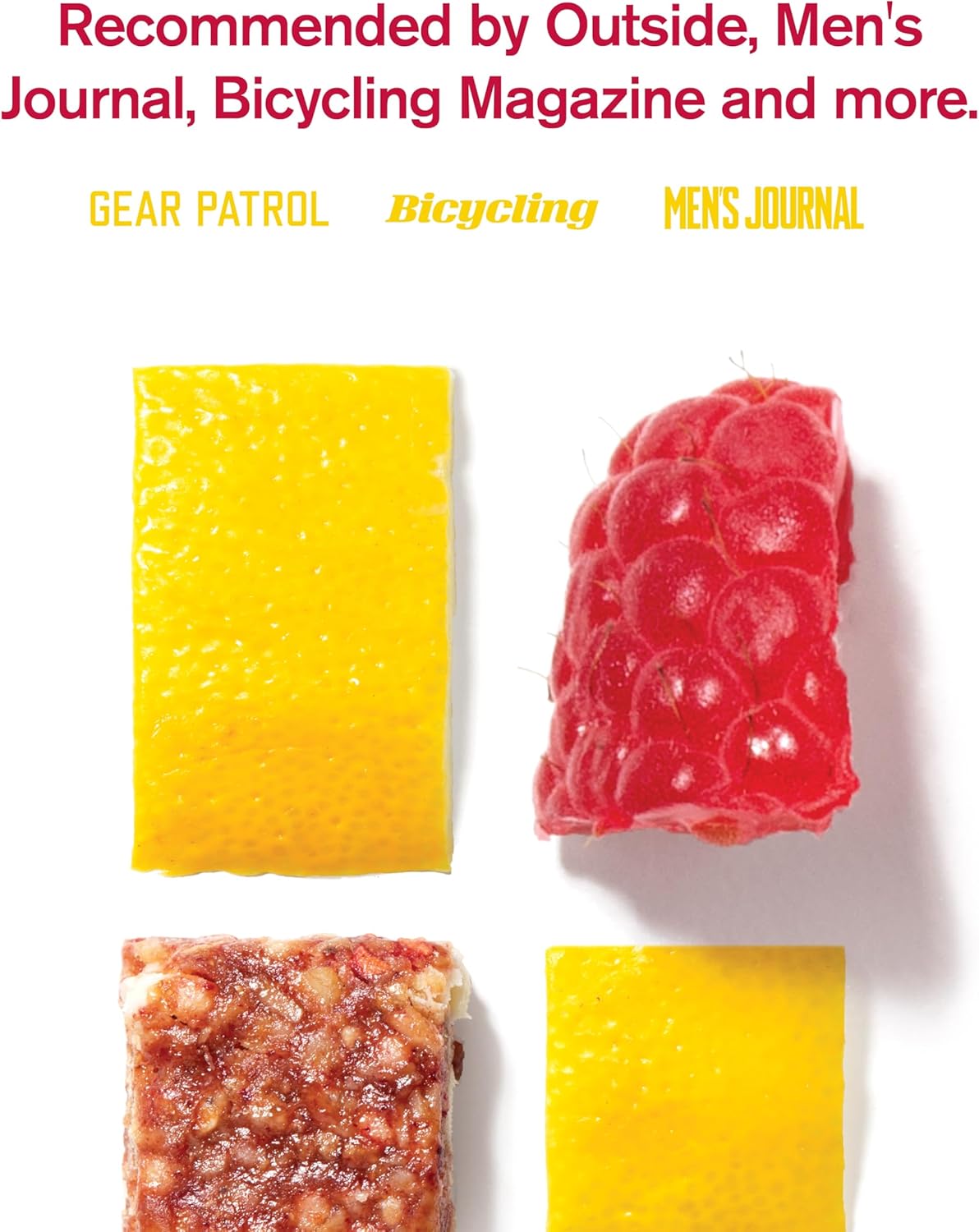 Plant-Based SKRATCH LABS Energy Bars - Raspberry Lemon Flavor (12 Pack) | Low Sugar, High Protein, Non-GMO, Gluten-Free, Soy-Free, Vegan, Kosher Snack