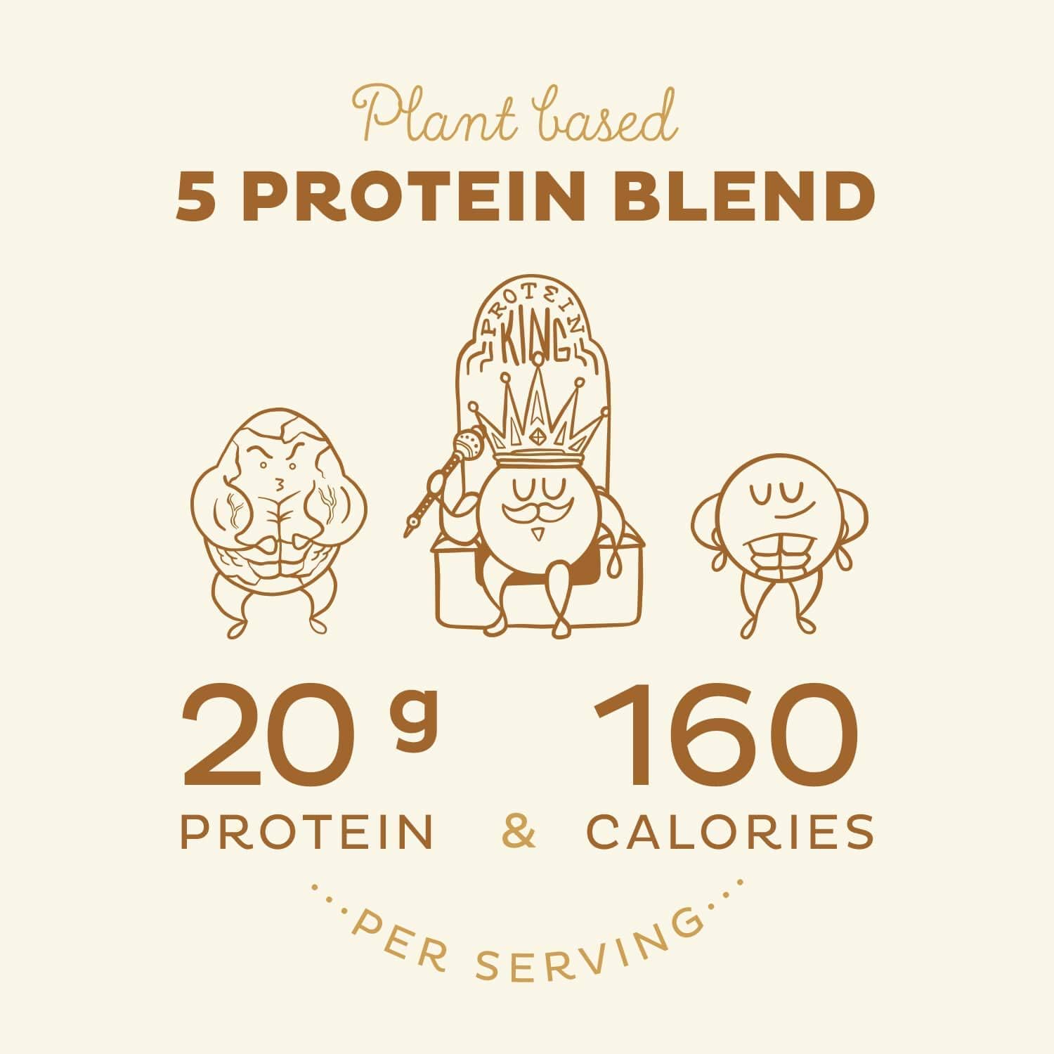 Plant-Based Vanilla Protein Powder, Organic Spirulina, and Greens Bundle for Immunity Boosting