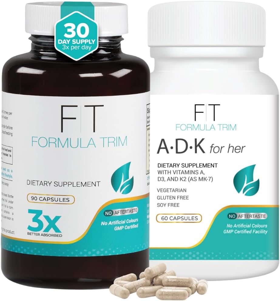 Plant-Based Weight Management Formula with ADK for Women - Trim Your Figure Naturally