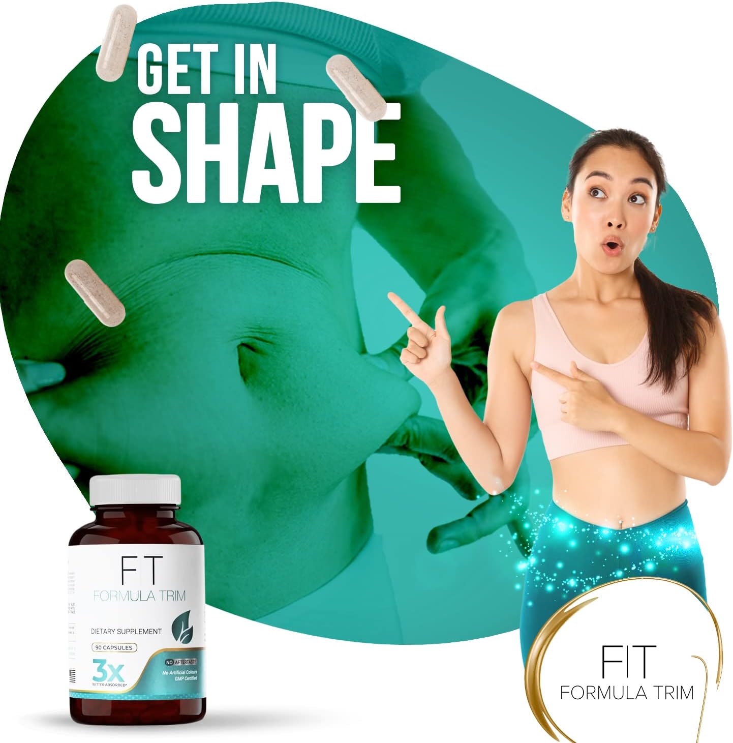 Plant-Based Weight Management Formula with ADK for Women - Trim Your Figure Naturally