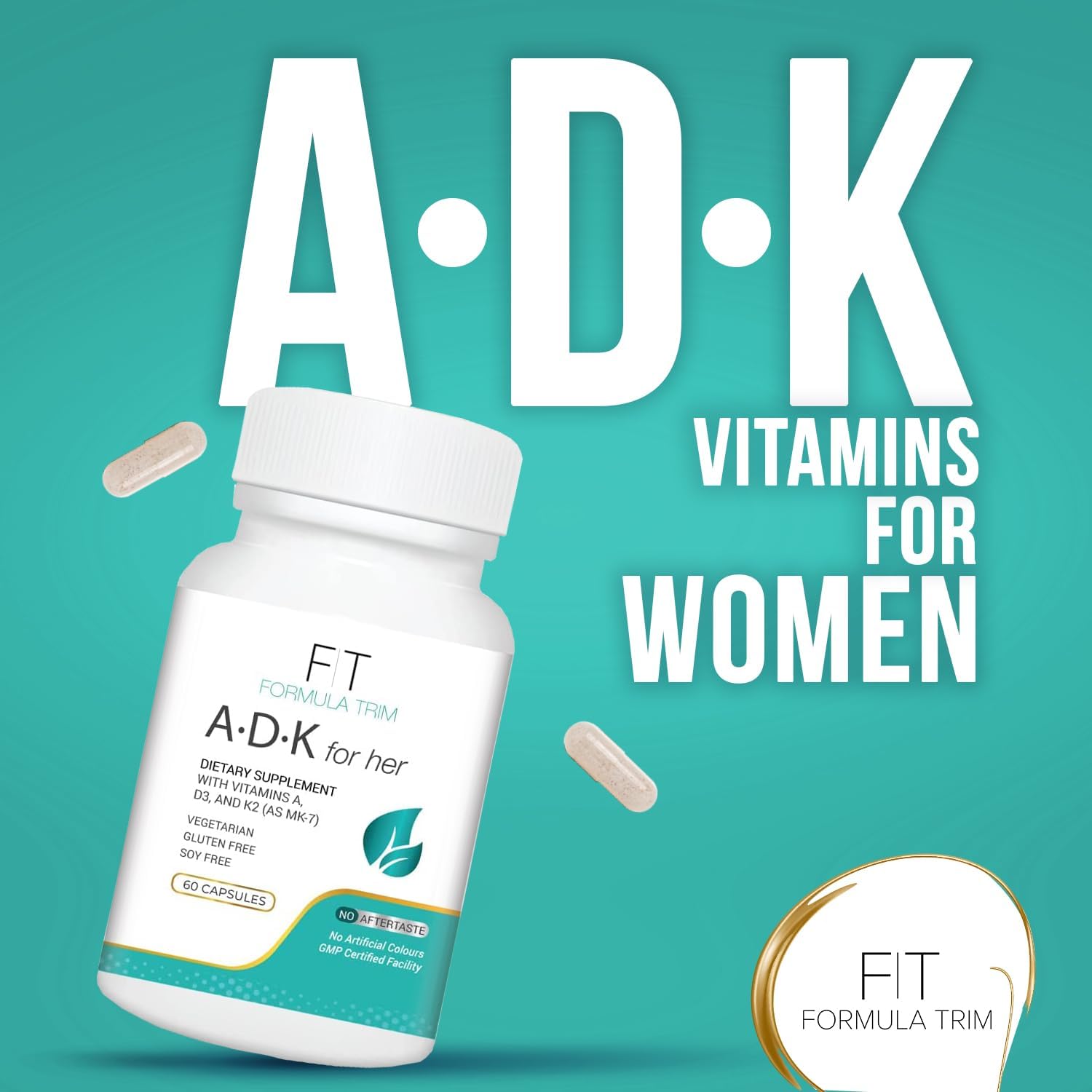 Plant-Based Weight Management Formula with ADK for Women - Trim Your Figure Naturally