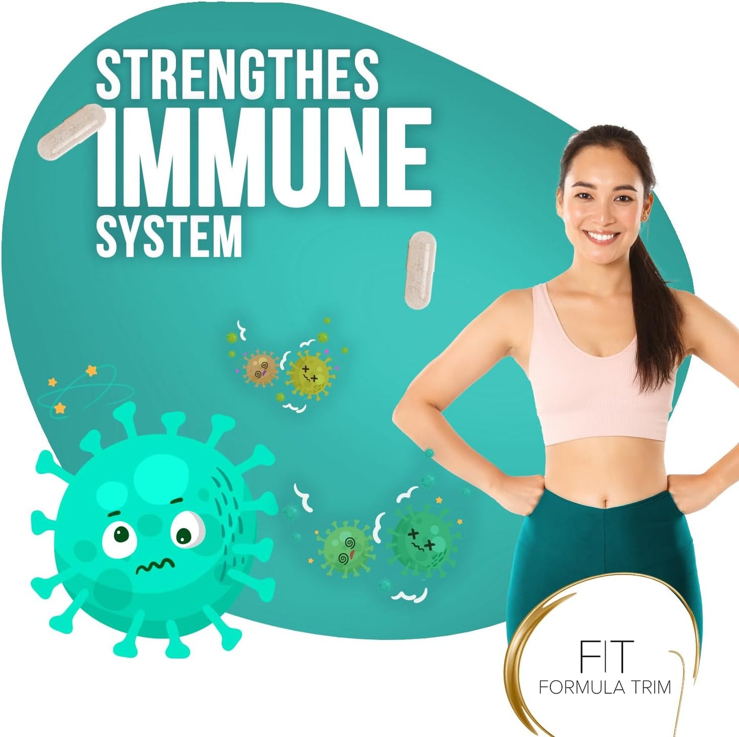 Plant-Based Weight Management Formula with ADK for Women - Trim Your Figure Naturally