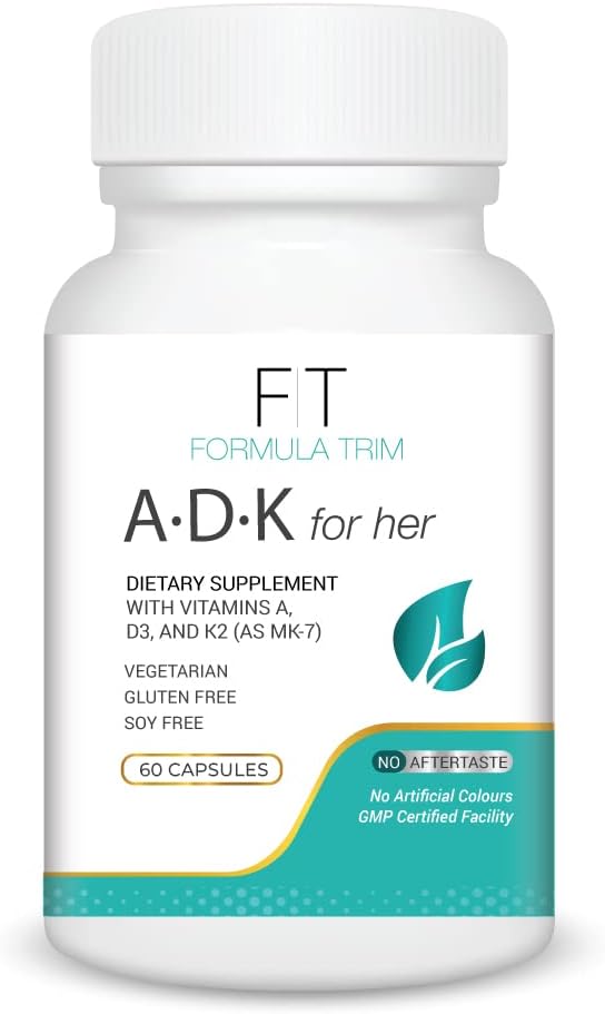 Plant-Based Weight Management Formula with ADK for Women - Trim Your Figure Naturally