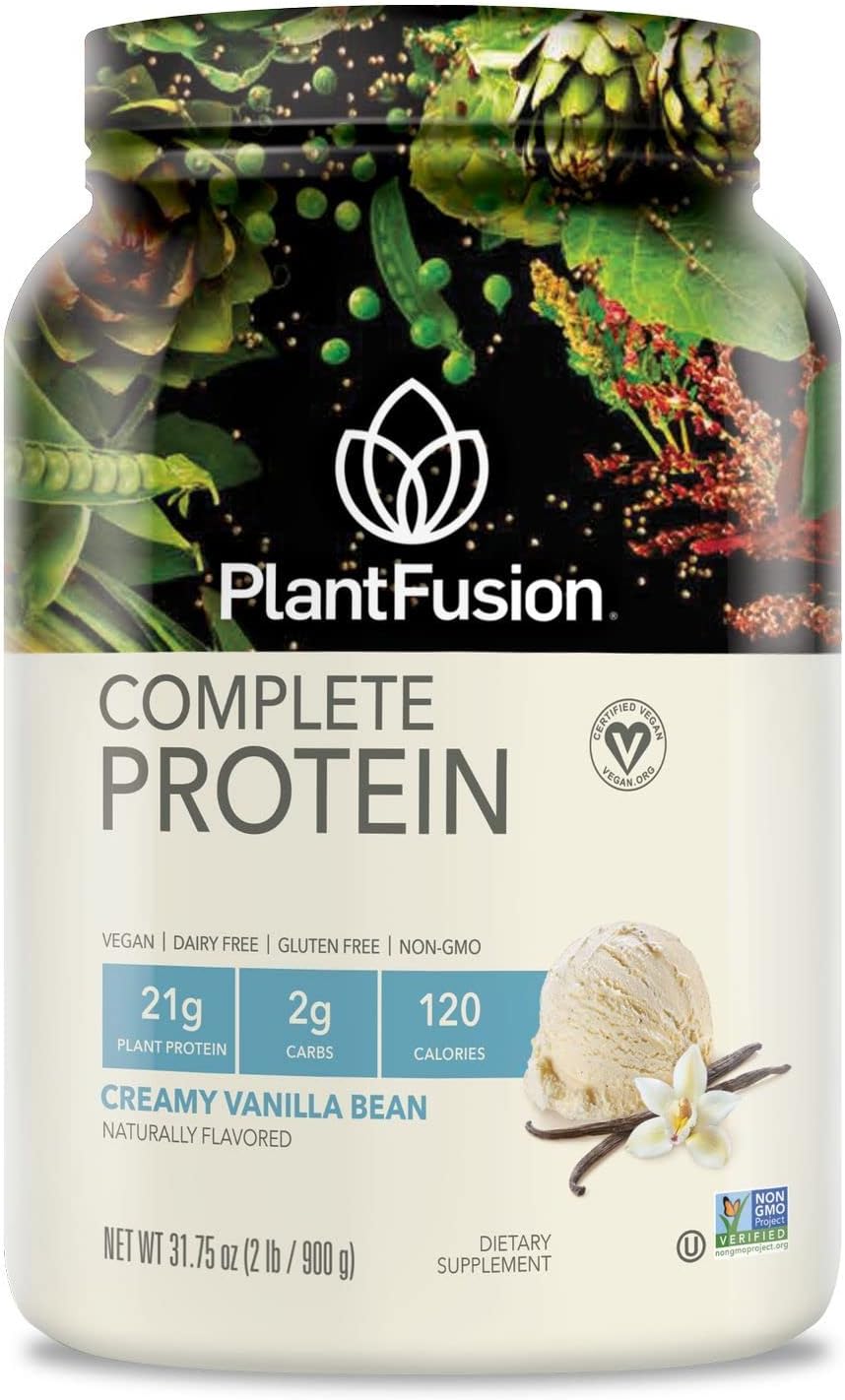 PlantFusion Protein Powder and Women’s Multivitamin Bundle - 21g Plant-Based Protein with BCAAs and 19 Essential Vitamins for Energy and Immunity