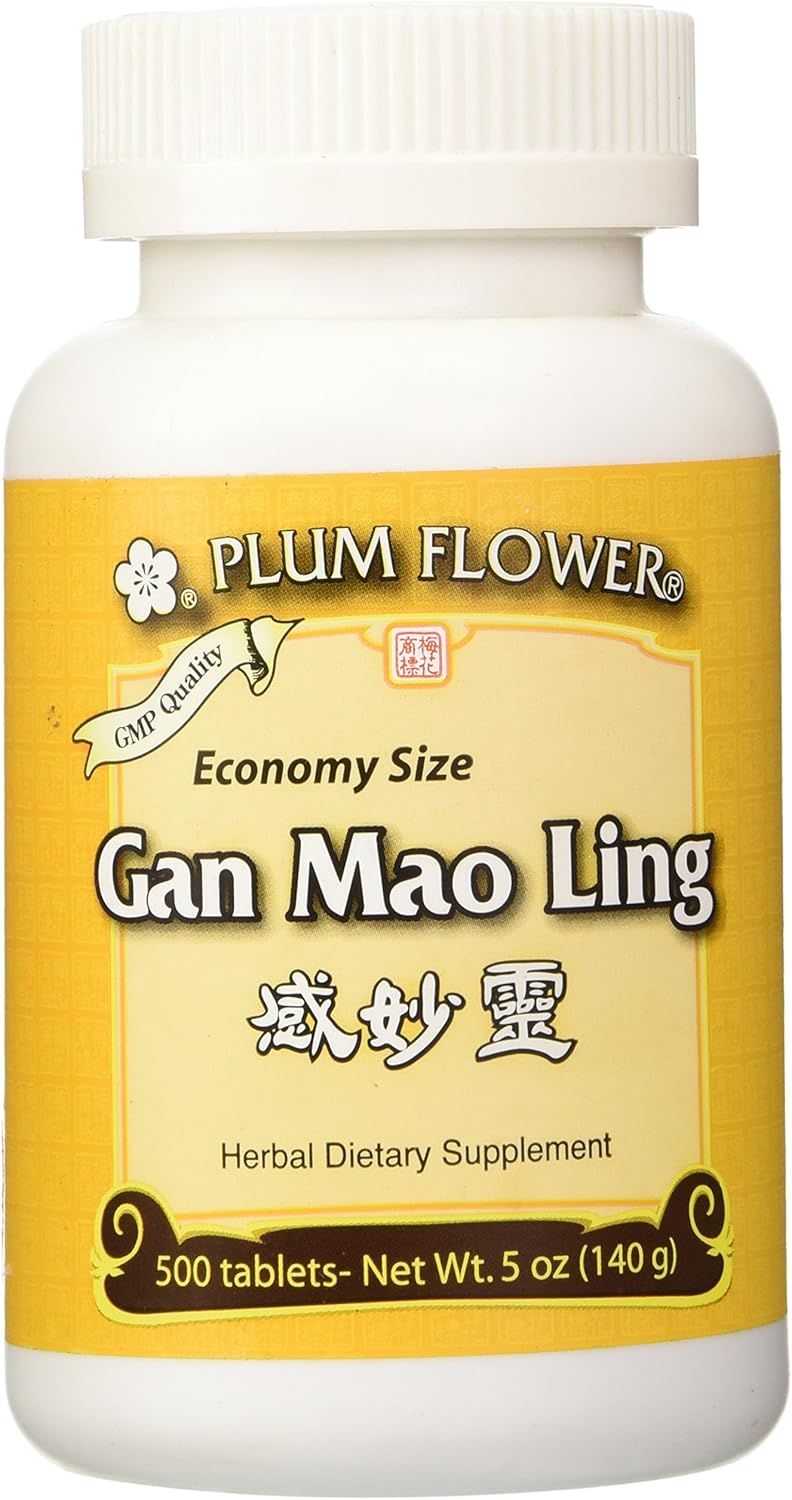 Plum Flower Gan Mao Ling 500 ct Economy Size Herbal Supplement