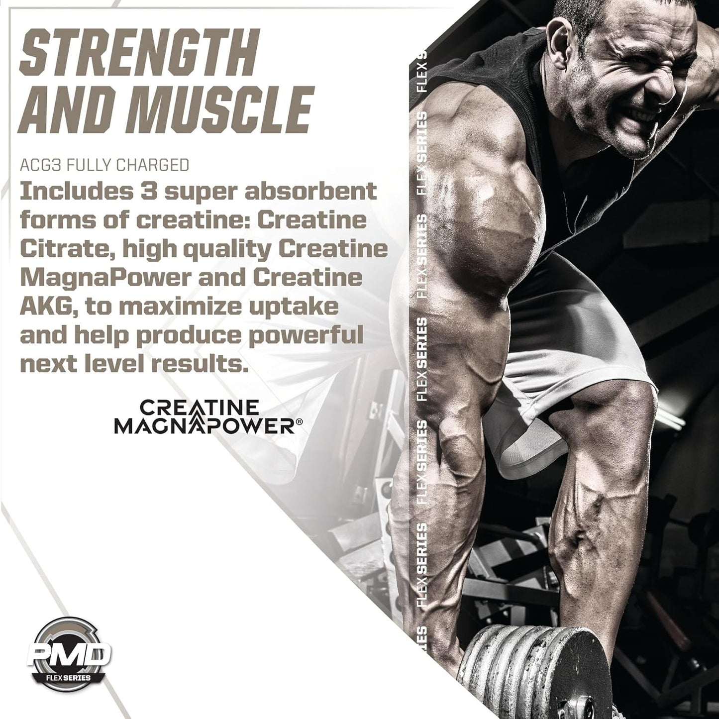 PMD Sports ACG3 Fully Charged Pre Workout Powder - Strawberry Margarita Flavor - High Energy & Pump for Men and Women - Improve Focus, Endurance & Performance - 30-60 Servings