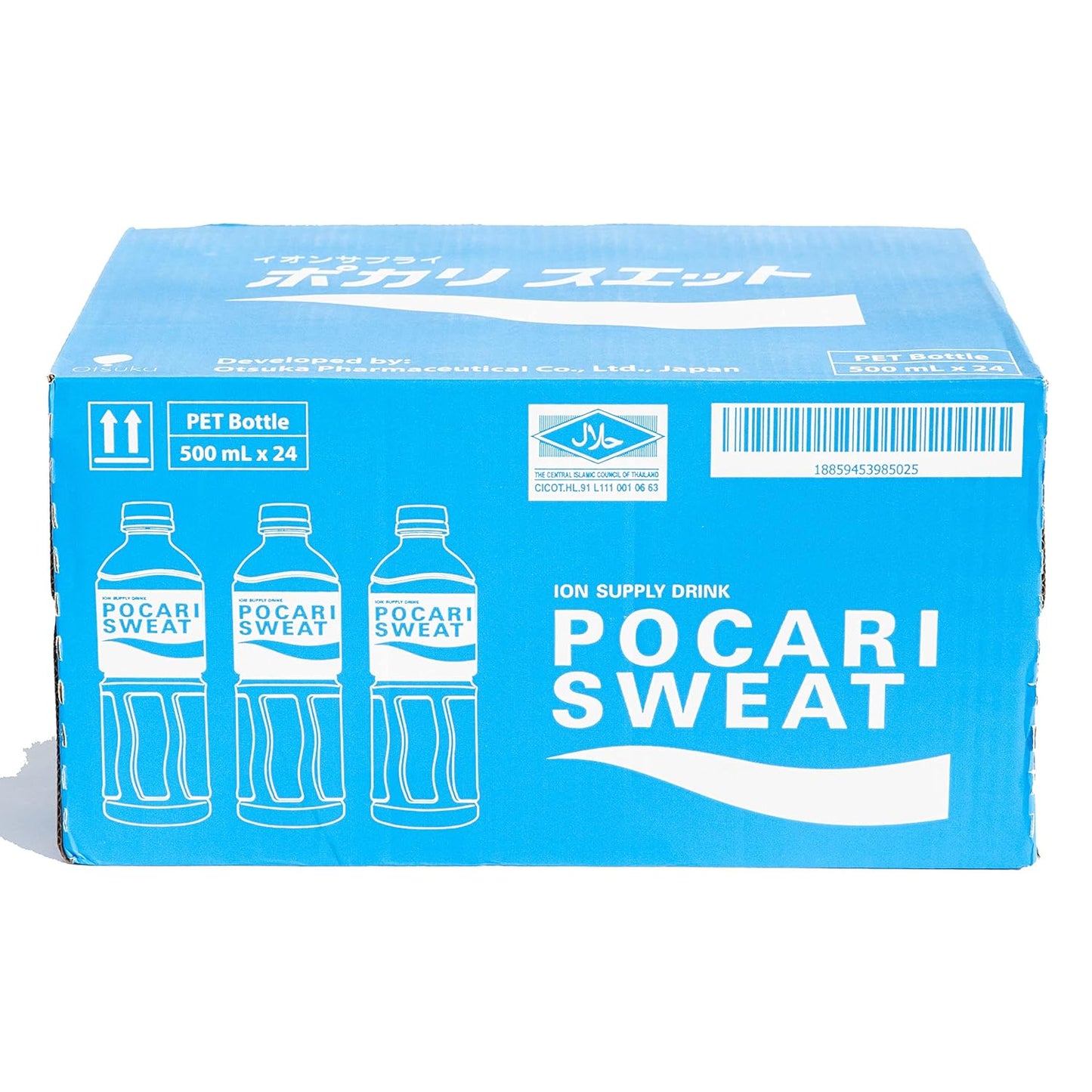 Pocari Sweat Electrolyte Drink 24-Pack - Stay Hydrated for Sports, Heat, and Daily Wellness