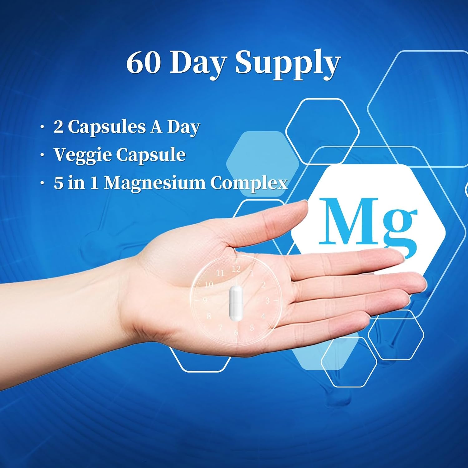 Potassium Citrate 1000mg & Magnesium Complex Bundle for Heart, Muscle, Nerve, Bone Health - Novafun Supplement