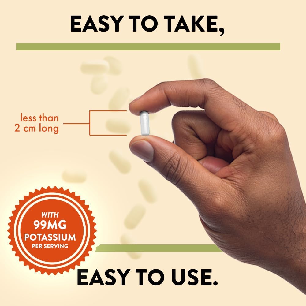 Potassium Citrate Complex Supplement - 99 MG, 60 Capsules by Mt. Angel Vitamins