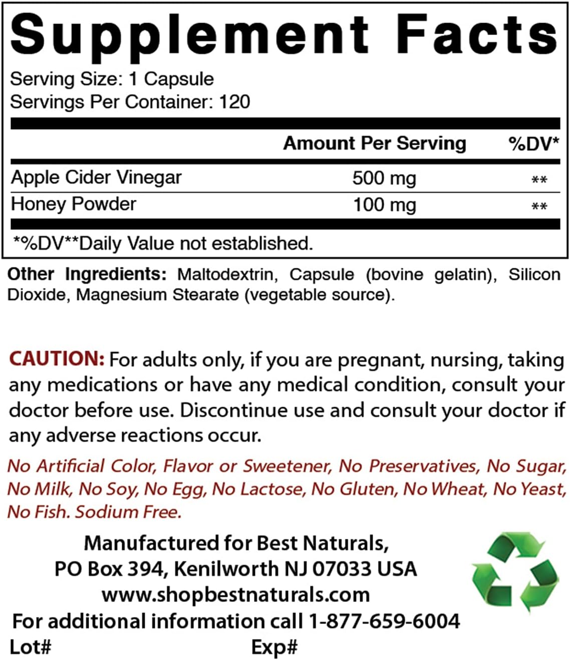Potent Elderberry 5000mg & Apple Cider Vinegar Blend for Immune Support