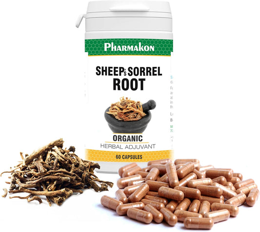 Potent PHARMAKON Sheep Sorrel Root Extract - Pure Root, German-Made