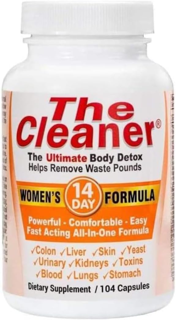 Powerful 14-Day Women's Formula Supplement, 104 Capsules, Fast-Acting and Comfortable Cleanse