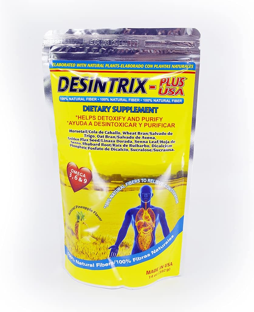 Powerful Detox Supplement for Maximum Cleanse and Slimming Formula - Desintrix-Plus