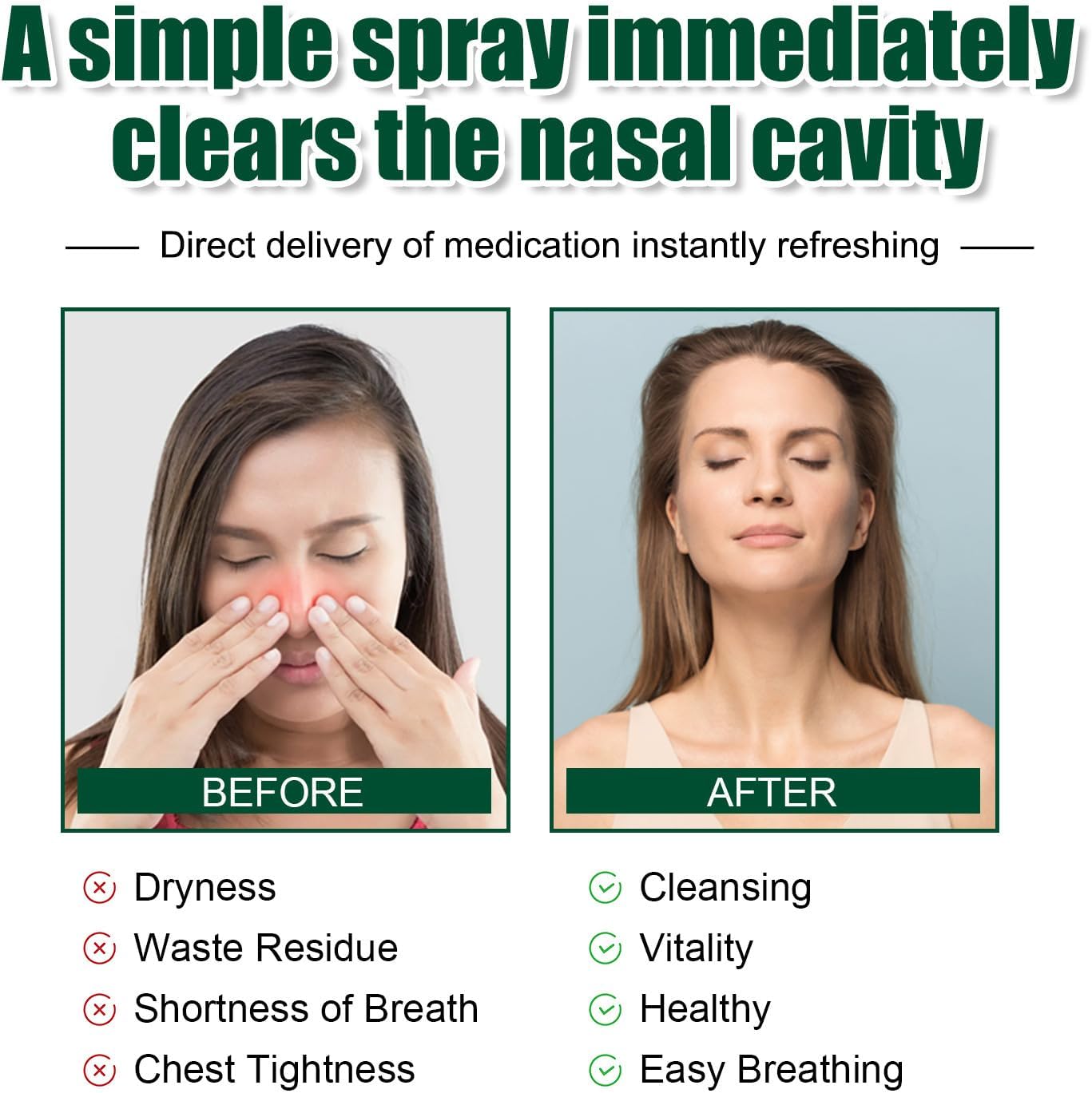 Powerful Respinature Herbal Lung Cleanse Spray for Lung Support (7PCS)
