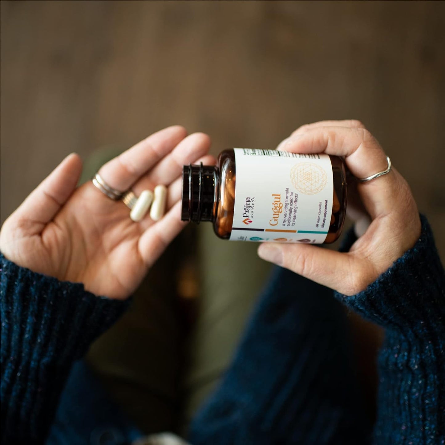 Prajna Ayurveda Guggul Formula by Dr. Kulreet Chaudhary: Cleansing Mind & Body (56 Capsules, 500 mg)