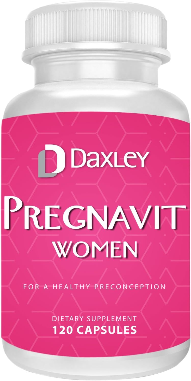 Pregnancy Multivitamin for Women - Pregnavit Formula with Essential Nutrients