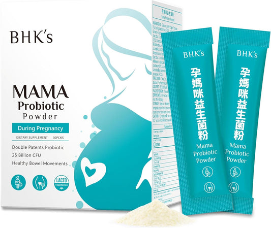 Pregnancy Probiotics for Digestion, Gut & Immune Health, Urinary/Vaginal Support, Morning Sickness Relief - 30 Sticks